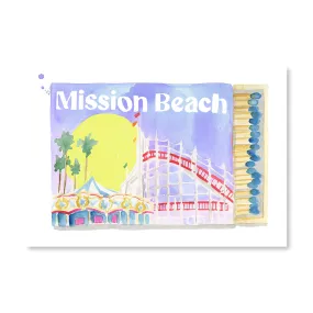 Mission Beach Matchbook