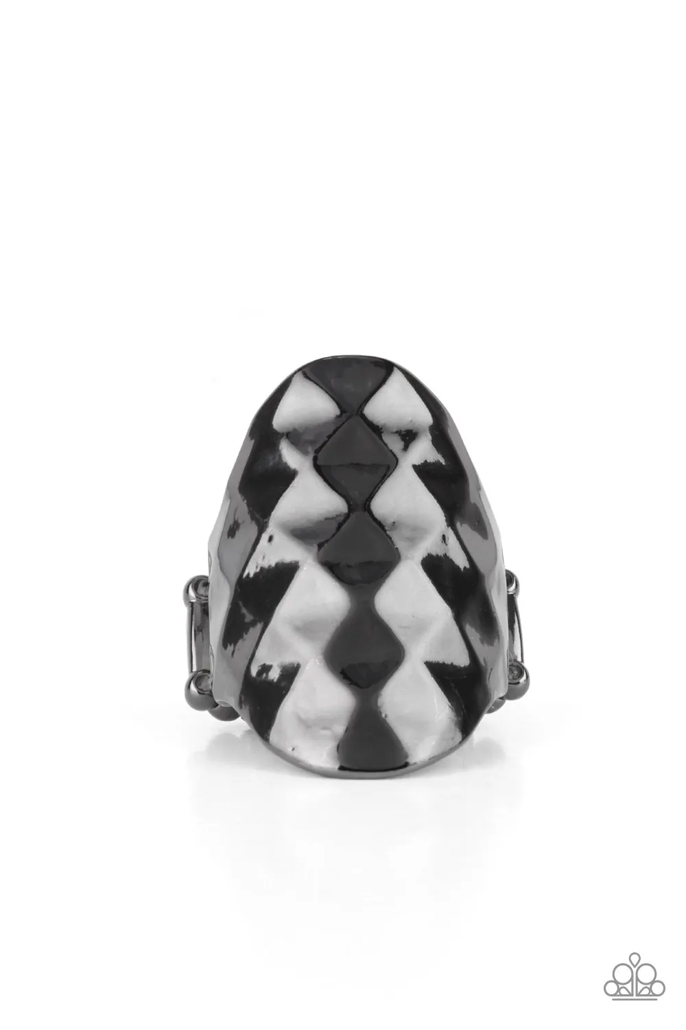 Paparazzi Ferociously Faceted - Black