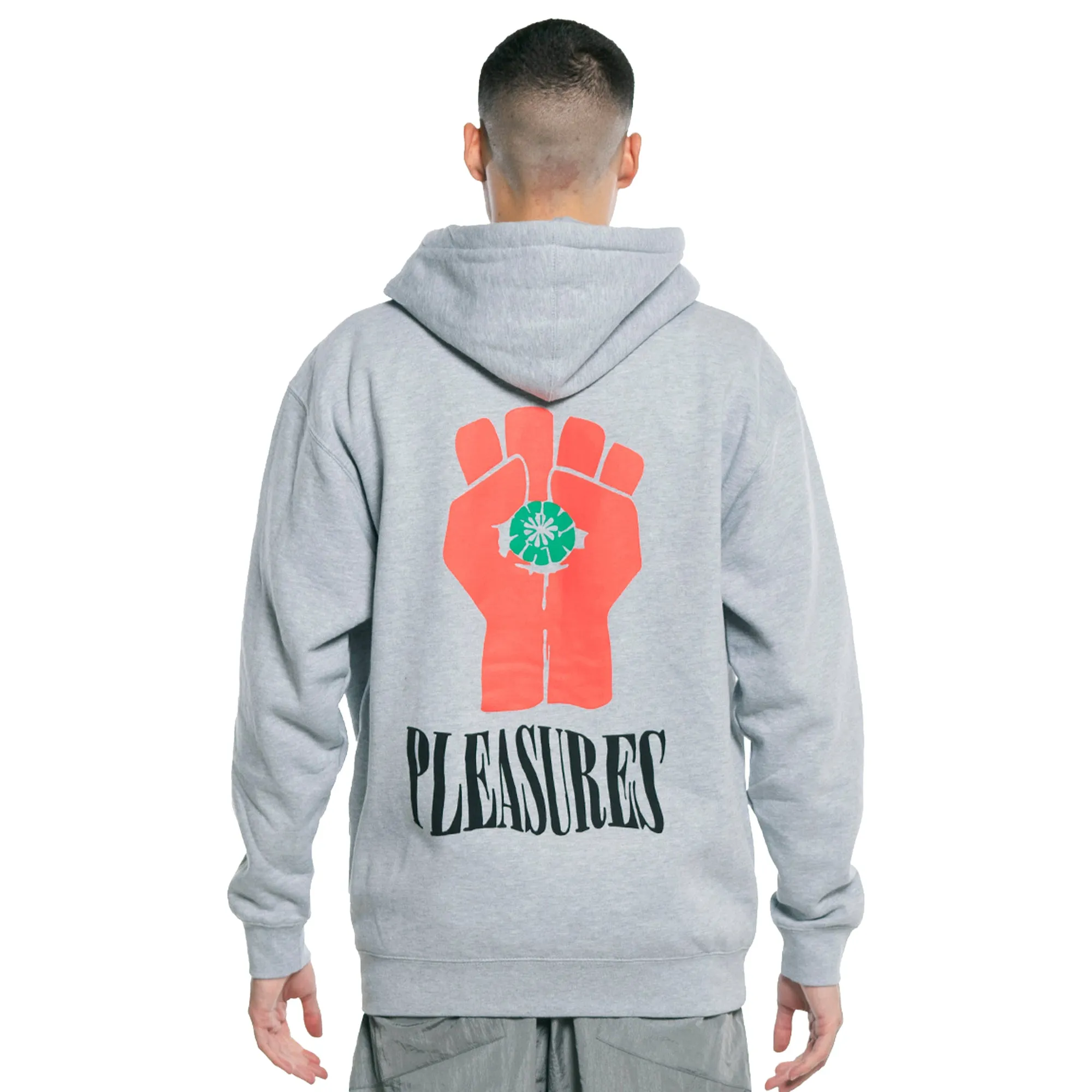 Pleasures Mens HST Zip Up Hoodie