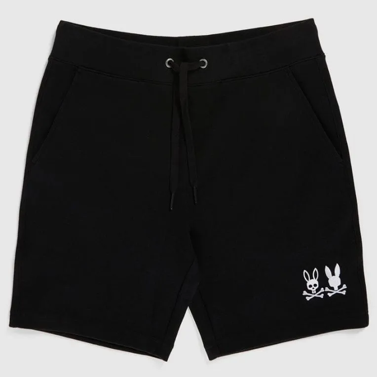 Psycho Bunny Kingwood Sweatshort (Black) B6R936Y1FT