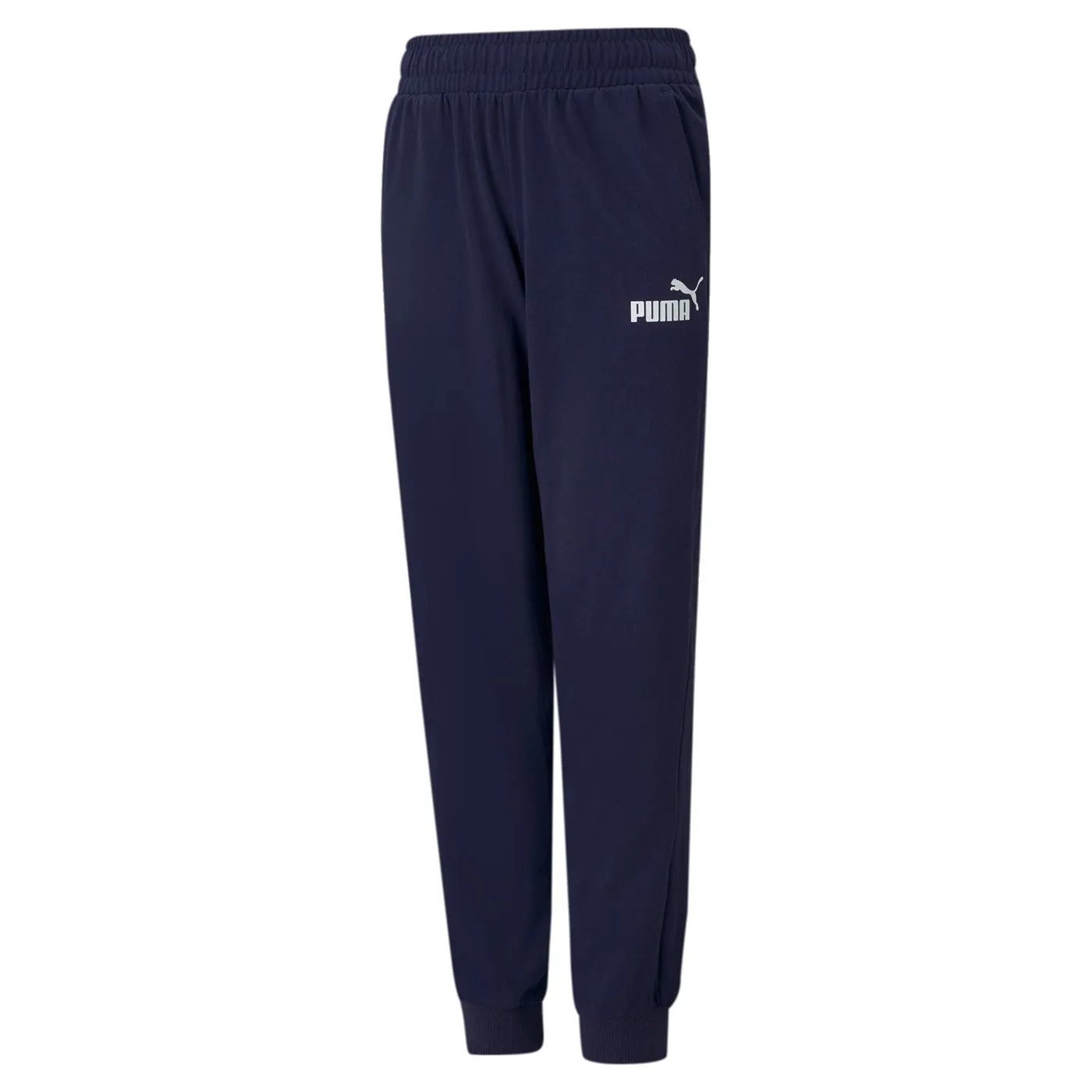 Puma Boy's sports trousers in cotton Jersey ESS Pants cl 586977 06 blue