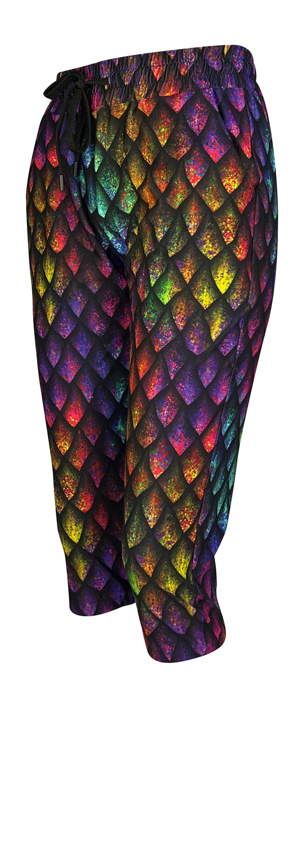 Rainbow Dragon Scales Joggers