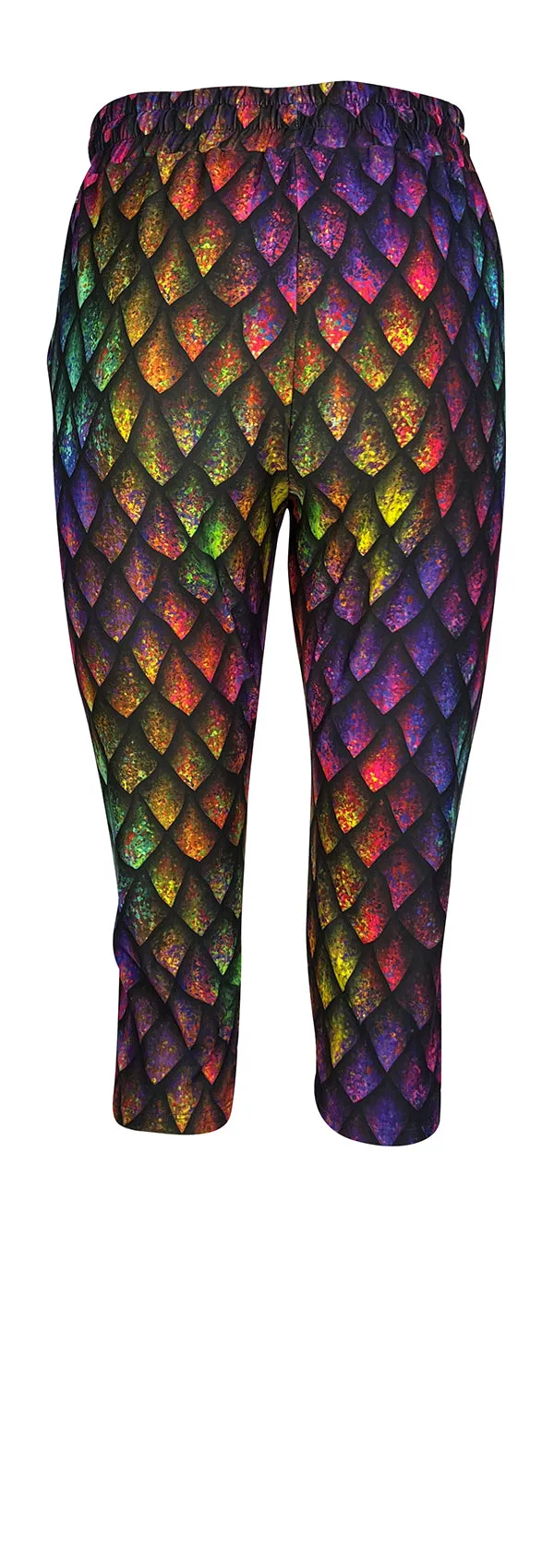 Rainbow Dragon Scales Joggers