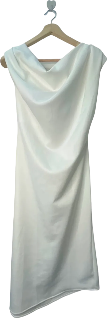 River Island White Smart Dress UK 18