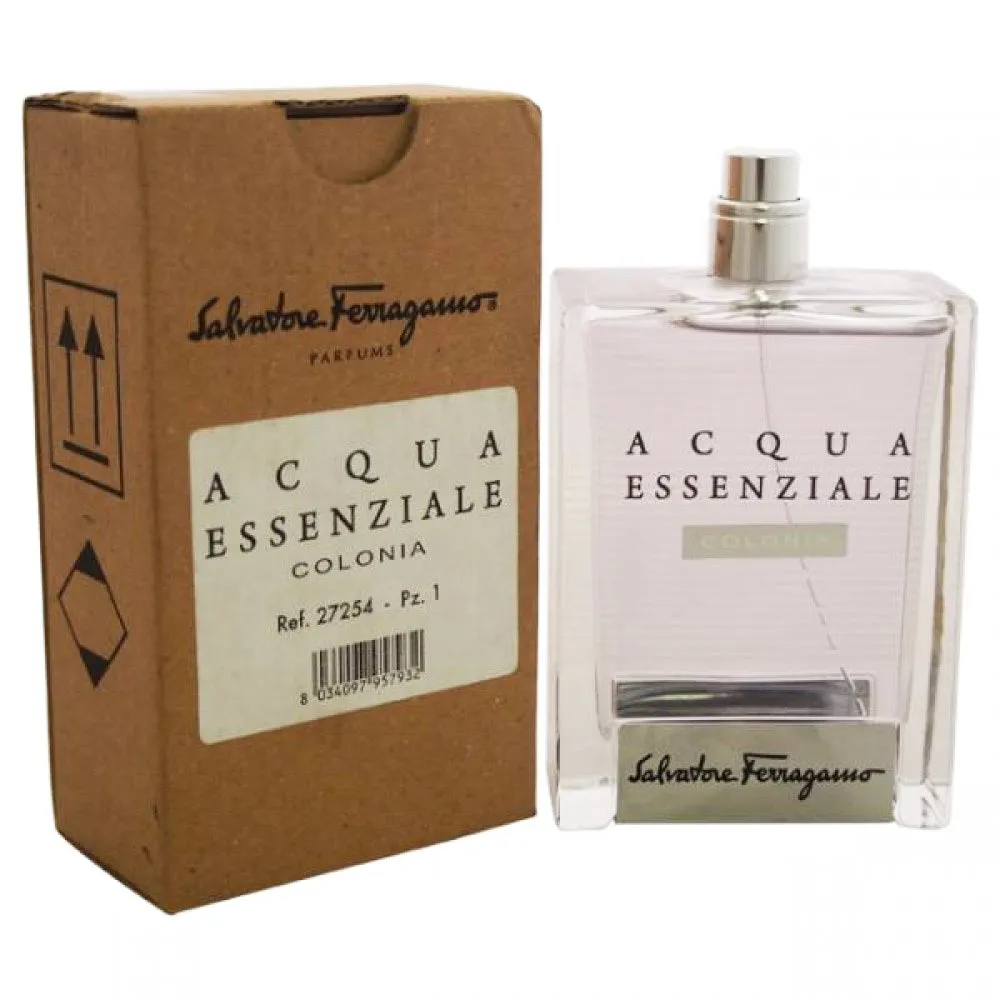 Salvatore Ferragamo Acqua Essenziale EDT 3.4 oz 100 ml Men TESTER