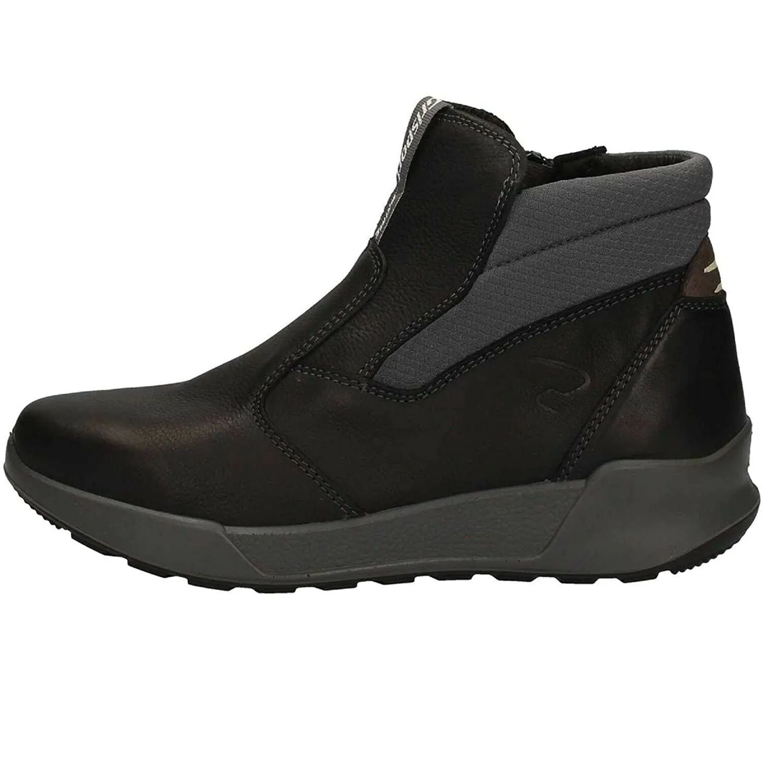 Scarpe casual da donna GRISPORT- art.6411T1 stivaletto nero in pelle