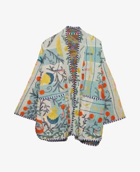 Sissel Edelbo's Vibrant Suzani Embroidered Jacket N45