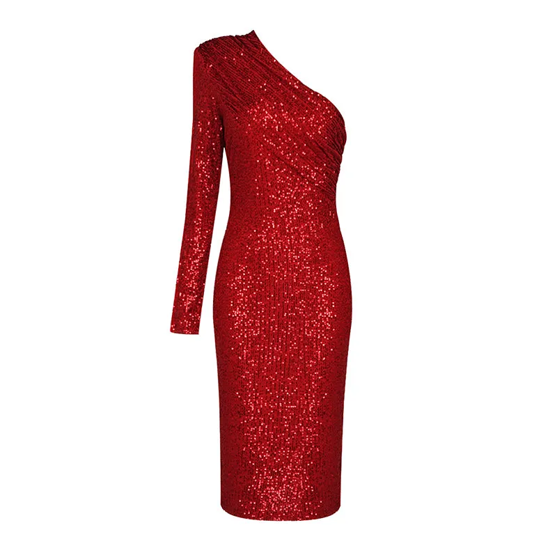 Sparkle Glitzy Sequins Dress