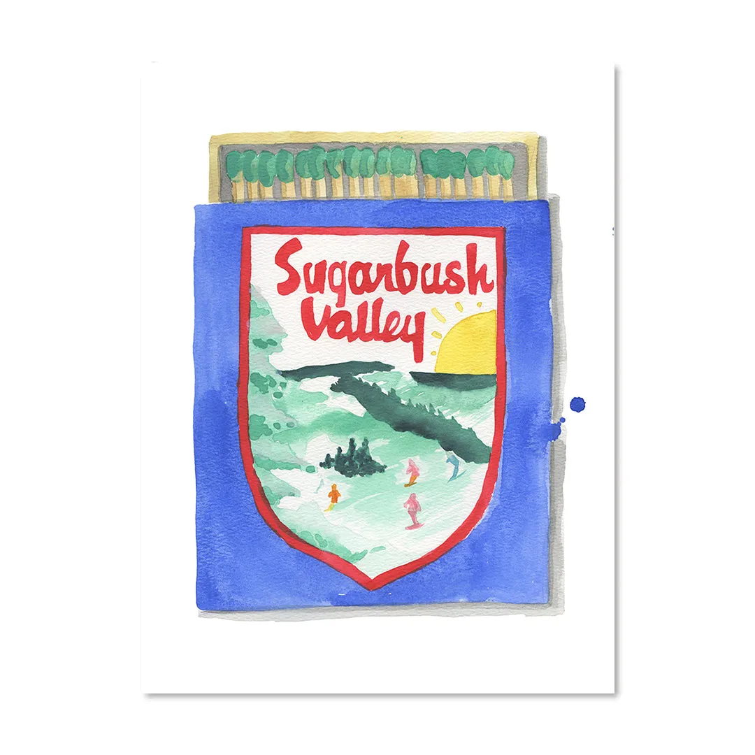 Sugarbush Valley Matchbook