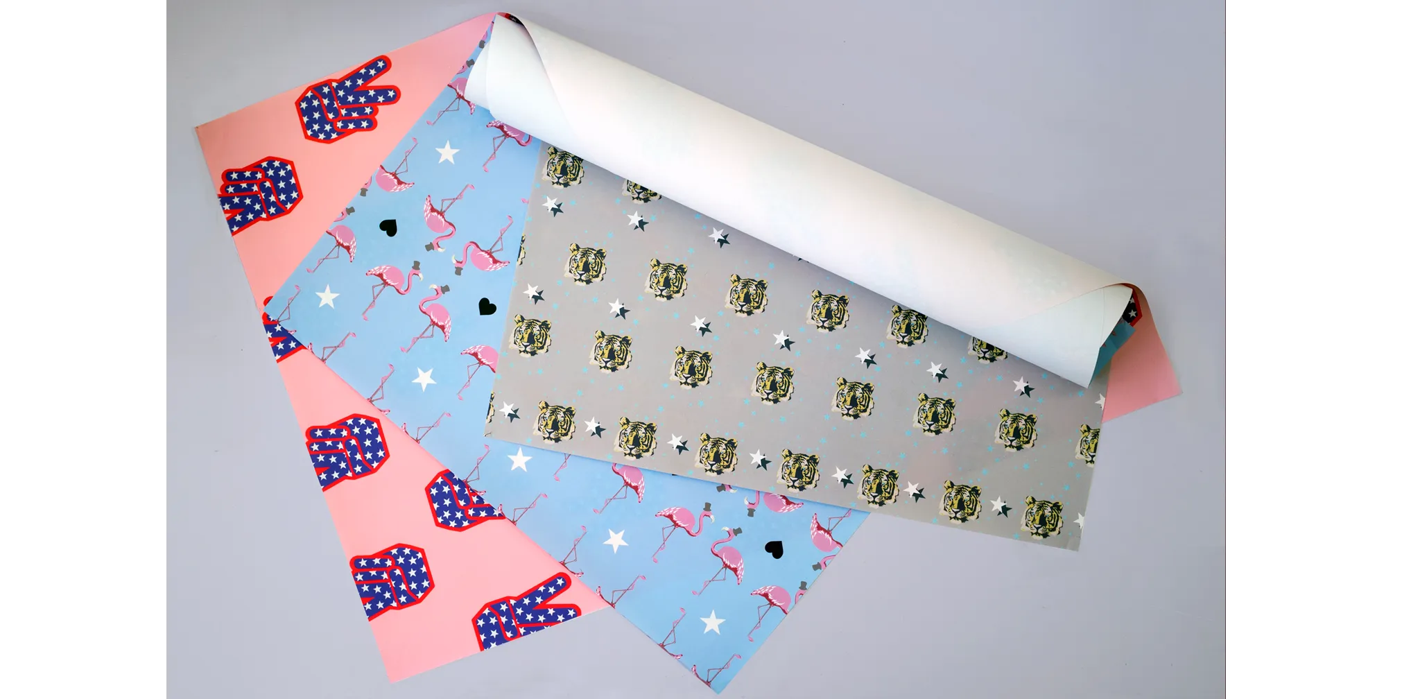 TINY TIGERS WRAP - SINGLE SHEET AS ADD ON ORDER / 5 OR 10 SHEETS