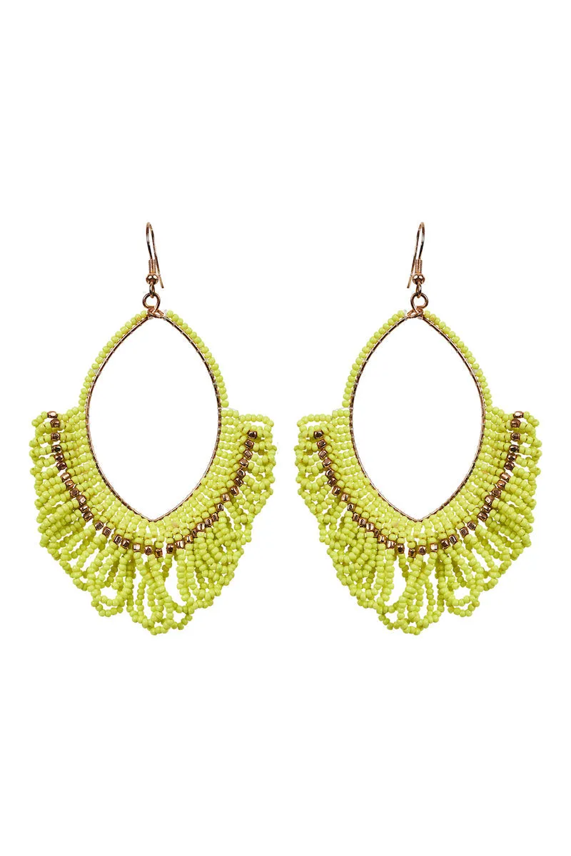 Tropic Drop Earring, Citrus