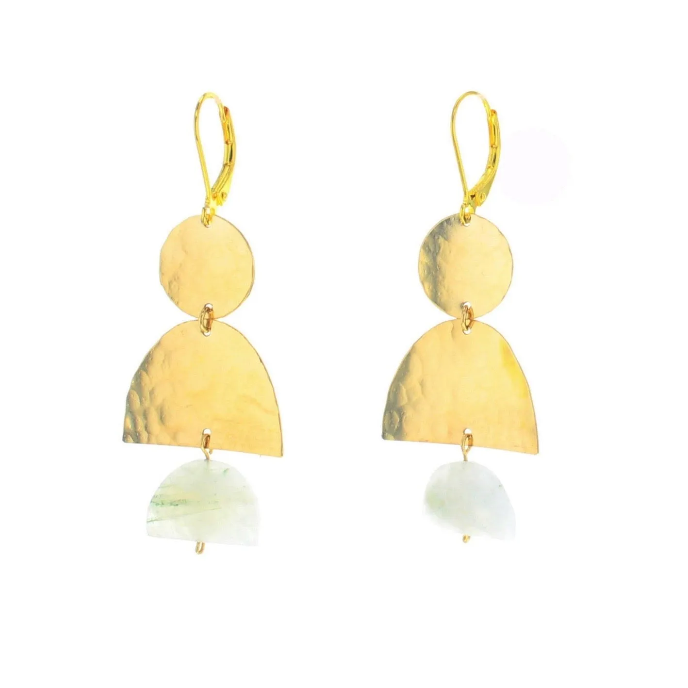 Tunisia Earrings - Moonstone