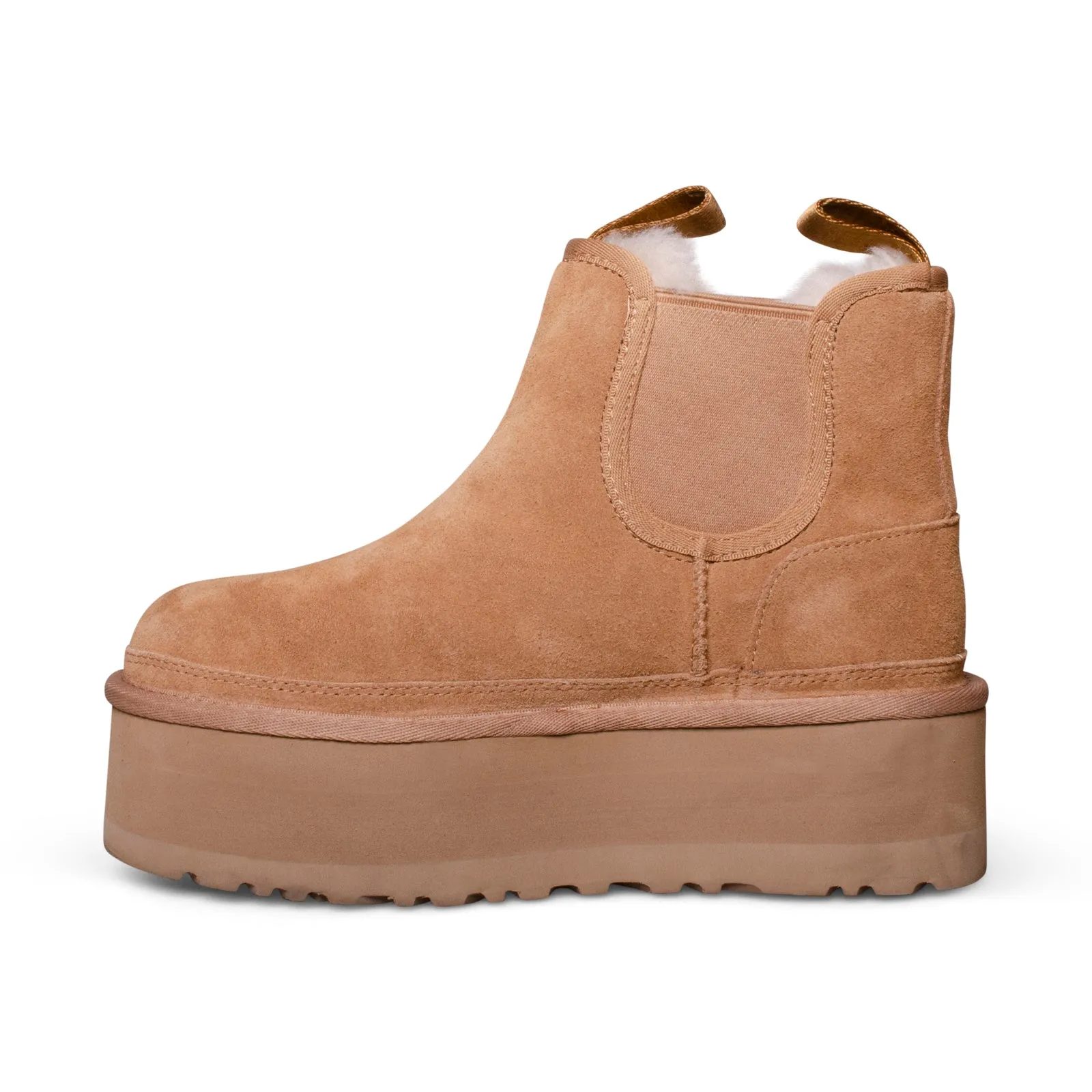 UGG Neumel Platform Chelsea Chestnut Boots - Women's