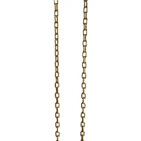 V I N T A G E // dainty biker / 14k yellow gold biker chain / almost 20, 2.3g