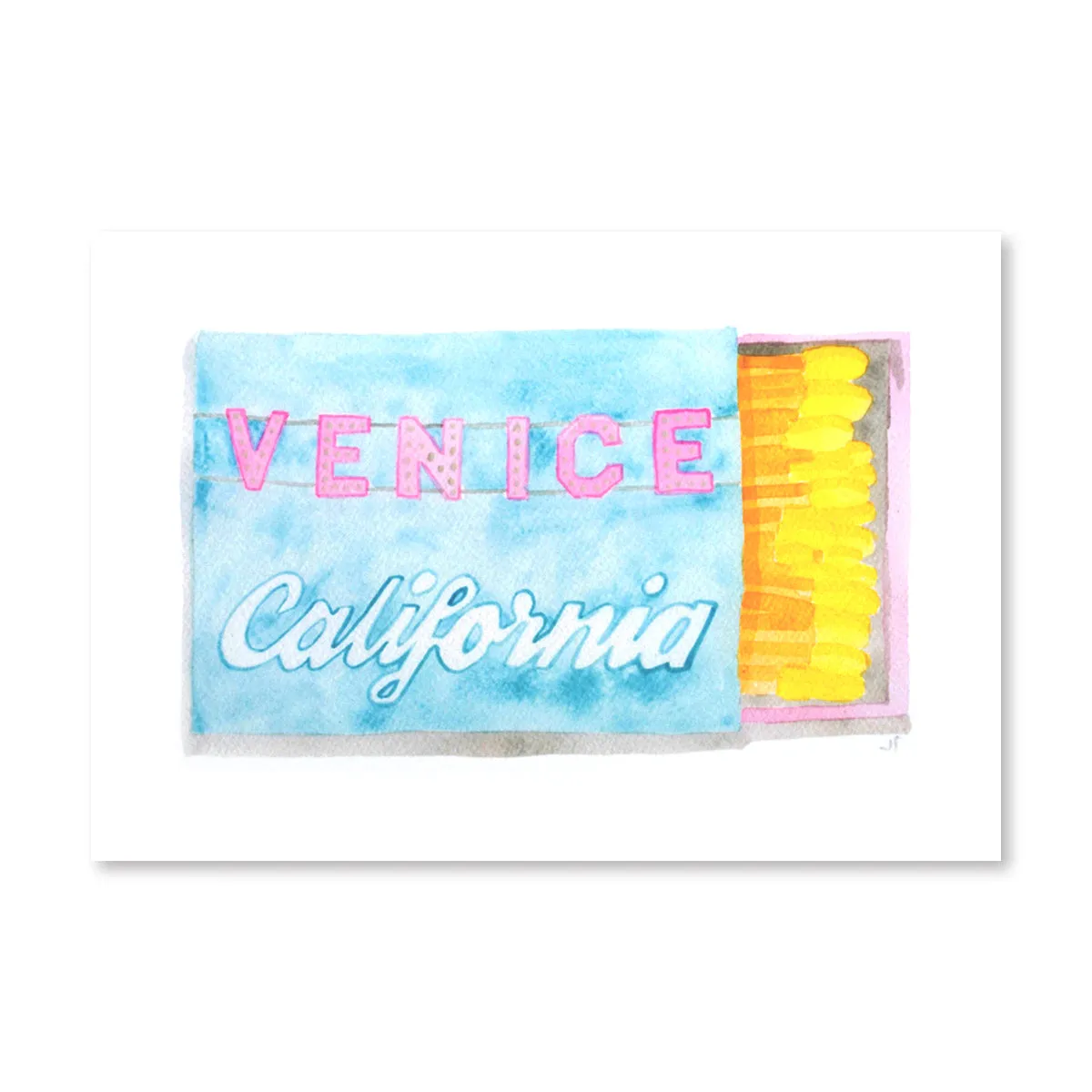 Venice Beach Matchbook