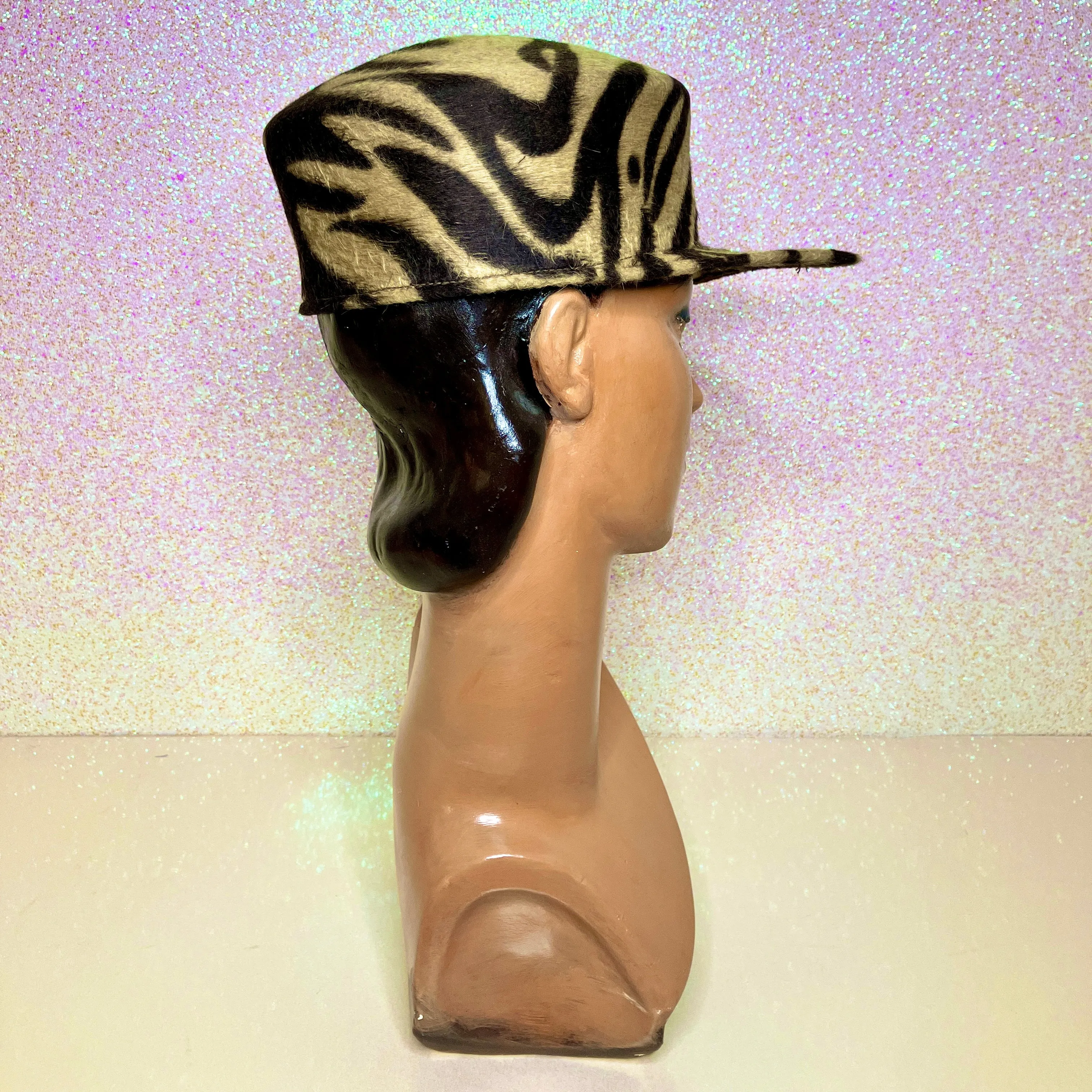 WEARCAPS Brown Zebra Cap - Unika